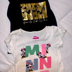 Girls Disney shirt bundle - 4T